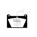 Pastillas de freno DP4627R YELLOWSTUFF EBC para Austin Metro Mini MARLIN Sportster MG Metro Morris Mini ONYX Bobcat 4 RELIANT Scimitar SS1 Scimitar SST Scimitar Sabre