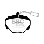 Pastillas de freno DP6663 GREENSTUFF EBC para Land Rover Discovery 1 Range Rover Land Rover Defender Discovery Series 1 Range Rover