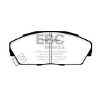 Pastillas de freno DP3719/2C REDSTUFF EBC para ACURA Integra, Honda Prelude Legend, Accord LXi, Accord Civic, Prelude SE y Prelude Si.