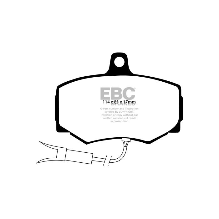 DP756/2 ULTIMAX2 EBC Brake Pads for Daimler Sovereign Jaguar XJ6 XJR