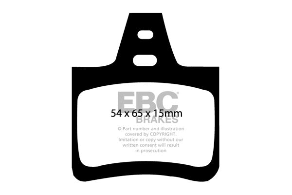 DP795 Pastillas de freno ULTIMAX2 EBC Brakes para Citroen Xantia XM Saloon