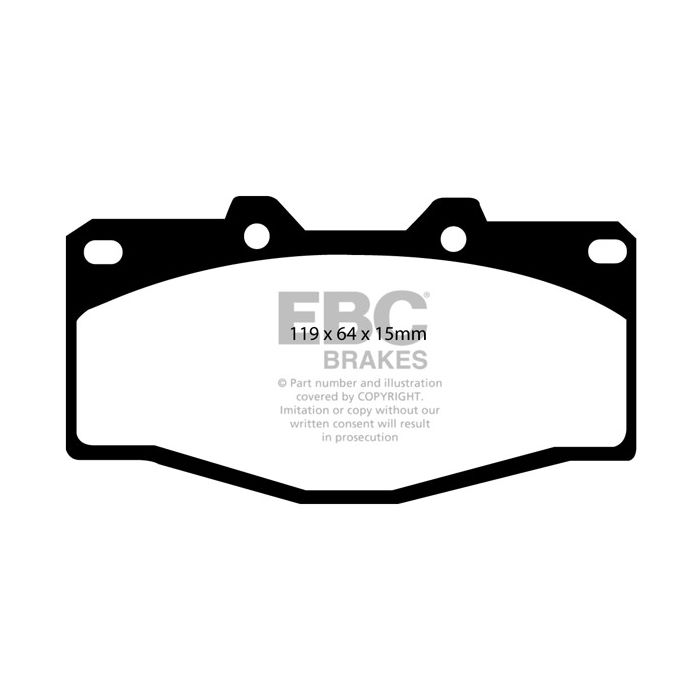DP797 ULTIMAX2 EBC Brake Pads for Toyota COMMERCIAL HiLux LN85 HiLux YN85