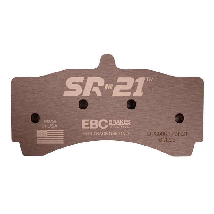 Pastillas de freno de competición DP8006.17SR21 Sinterizadas SR21™ EBC Brakes