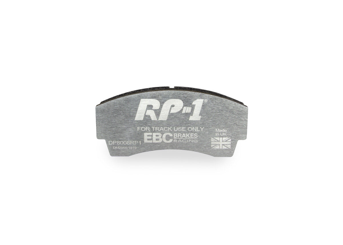 DP8008RP1 Pastillas de freno de competición RP-1 Racing EBC Brakes para GINETTA G27 Lotus Esprit Esprit Sport 300 Esprit 350 NOBLE M12 NOBLE M12