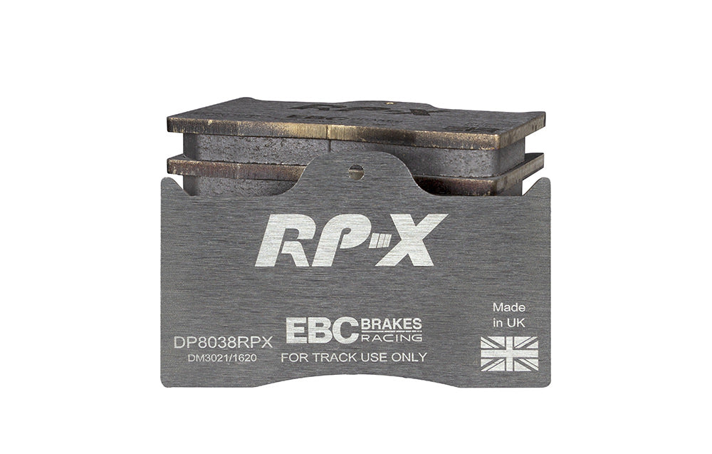 DP8038RPX Pastillas de freno de competición RP-X Racing EBC Brakes para AC 378