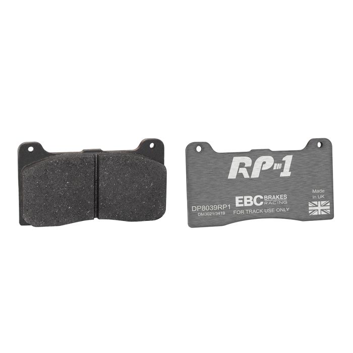 Pastillas de freno de competición DP8039RP1 RP-1 Racing EBC Brakes