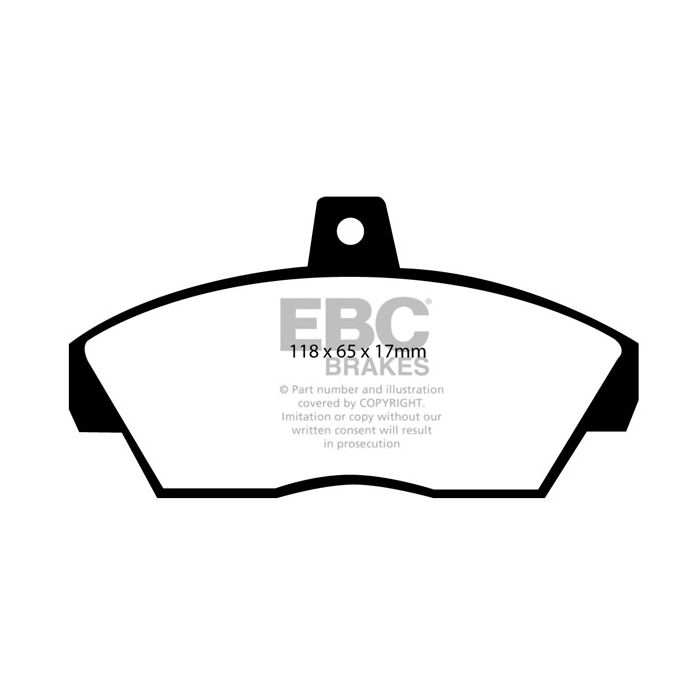 Pastillas de freno DP810 ULTIMAX2 EBC para Rover 200 40