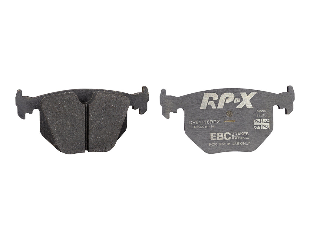 DP81118RPX Pastillas de freno Racing RP-X Racing EBC Brakes para BMW Serie 3 E46 330 Serie 3 X 4WD E46 330 M3 E46 X3 E83 Z4 E85 Z4 E86 BMW ALPINA B3 E46 MASERATI Ghibli AM336 WIESMANN MF 3 BMW M3 E46 X3 E83 Z4 330 E46 330 Ci E46 330Xi E46 Serie 3