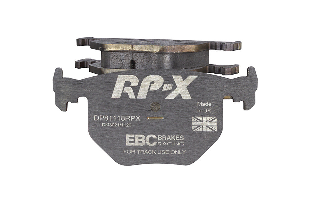 DP81118RPX Pastillas de freno Racing RP-X Racing EBC Brakes para BMW Serie 3 E46 330 Serie 3 X 4WD E46 330 M3 E46 X3 E83 Z4 E85 Z4 E86 BMW ALPINA B3 E46 MASERATI Ghibli AM336 WIESMANN MF 3 BMW M3 E46 X3 E83 Z4 330 E46 330 Ci E46 330Xi E46 Serie 3