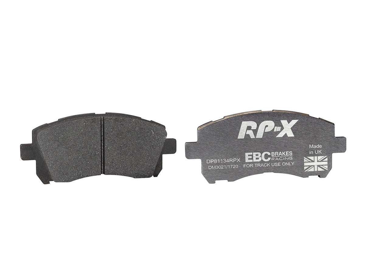 DP81134RPX Pastillas de freno de competición RP-X Racing EBC Brakes para Subaru Impreza Impreza Sport Legacy BG5 Legacy BE5 Legacy BH5 Legacy BD9 Legacy BG9 Legacy Legacy Outback Subaru Forester SF Impreza Legacy Outback Legacy BH5 GT-B Impreza RS