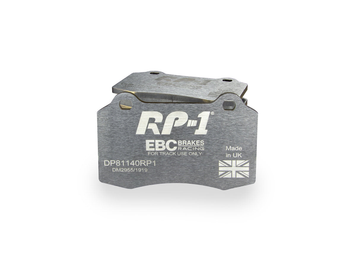 DP81140RP1 Pastillas de freno de competición RP-1 Racing EBC Brakes para Alfa Romeo 147 156 GTV Spider BUGATTI EB110 Chrysler USA Viper Citroen DS3 Dodge USA Viper DS DS3 FERRARI 360 F430 Fiat Coupe Ford Focus Mk1 KTM Lancia Lotus Esprit MG XPOWER