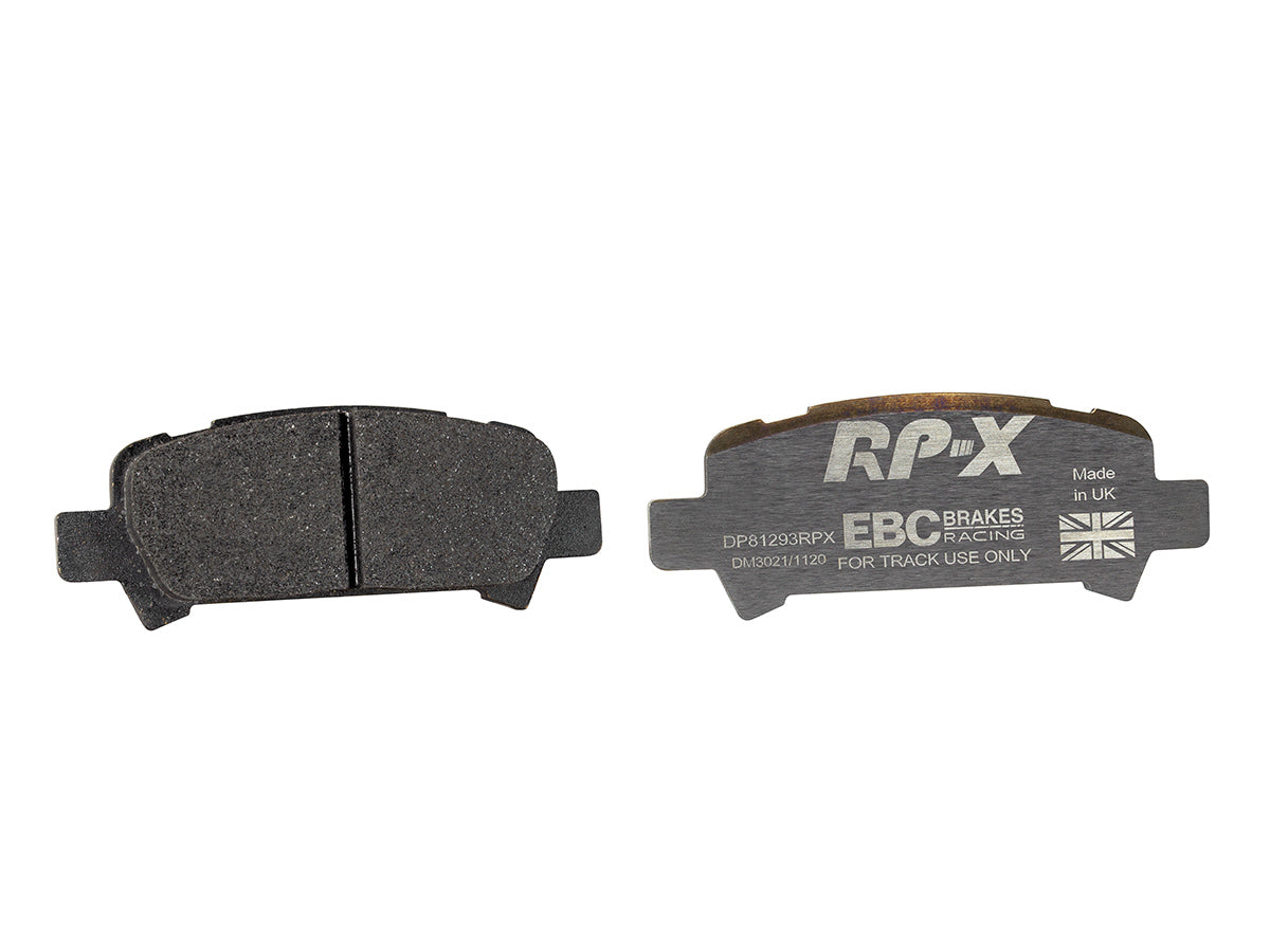 DP81293RPX Pastillas de freno de competición RP-X Racing EBC Brakes para Subaru Impreza Impreza Sport Legacy BE5 Legacy BH5 Legacy Legacy Outback Subaru Baja Forester SF Impreza Impreza Outback Legacy Outback Legacy BH5 GT-B Impreza RS Impreza TS