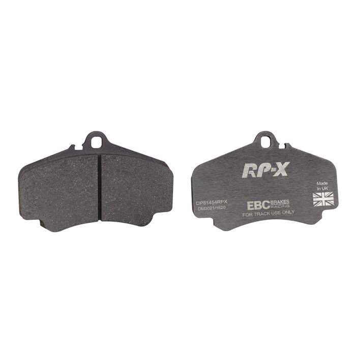 Pastillas de freno de competición DP81454RPX RP-X Racing EBC para Porsche 911 996 GT2, 911 996 GT3 y 911 996 Turbo 4.