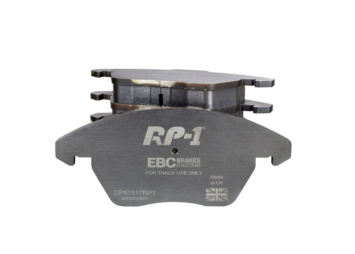 DP81517RP1 Pastillas de freno de competición RP-1 Racing EBC Brakes para Audi A1 8X A3 8P A3 quattro 8P A3 Cabriolet 8P S1 8X Citroen Seat Leon 1P Skoda Fabia 5J Octavia 1Z Octavia 1Z Estate 4x4 Rapid Rapid Spaceback Superb 3T Volkswagen Beetle 5C