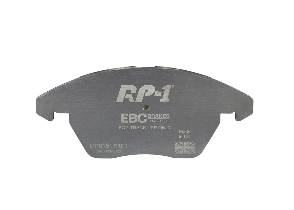 DP81517RP1 Pastillas de freno de competición RP-1 Racing EBC Brakes para Audi A1 8X A3 8P A3 quattro 8P A3 Cabriolet 8P S1 8X Citroen Seat Leon 1P Skoda Fabia 5J Octavia 1Z Octavia 1Z Estate 4x4 Rapid Rapid Spaceback Superb 3T Volkswagen Beetle 5C