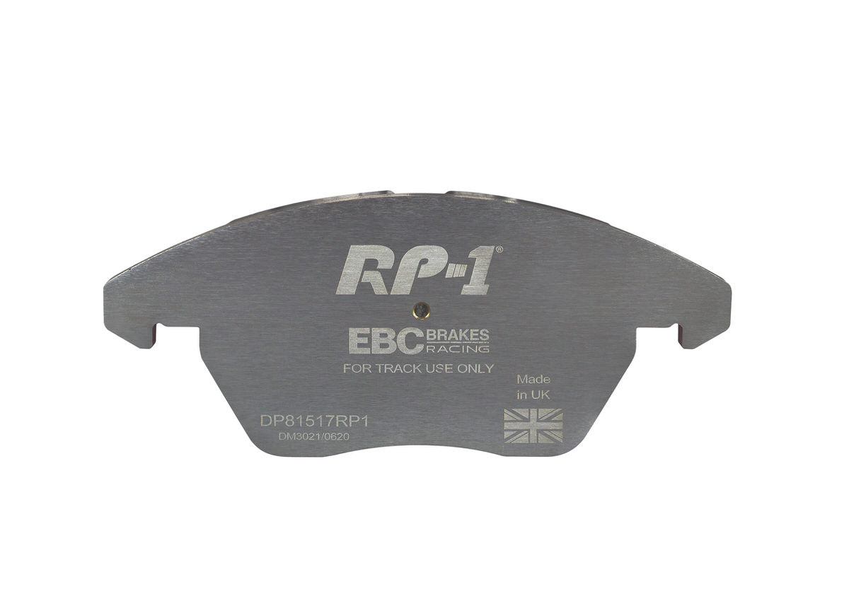 DP81517RP1 Pastillas de freno de competición RP-1 Racing EBC Brakes para Audi A1 8X A3 8P A3 quattro 8P A3 Cabriolet 8P S1 8X Citroen Seat Leon 1P Skoda Fabia 5J Octavia 1Z Octavia 1Z Estate 4x4 Rapid Rapid Spaceback Superb 3T Volkswagen Beetle 5C