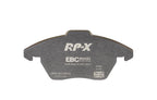 DP81517RPX Pastillas de freno de competición RP-X Racing EBC Brakes para Audi A1 8X A3 8P A3 quattro 8P A3 Cabriolet 8P S1 8X Citroen Seat Leon 1P Skoda Fabia 5J Octavia 1Z Octavia 1Z Estate 4x4 Rapid Rapid Spaceback Superb 3T Volkswagen Beetle 5C