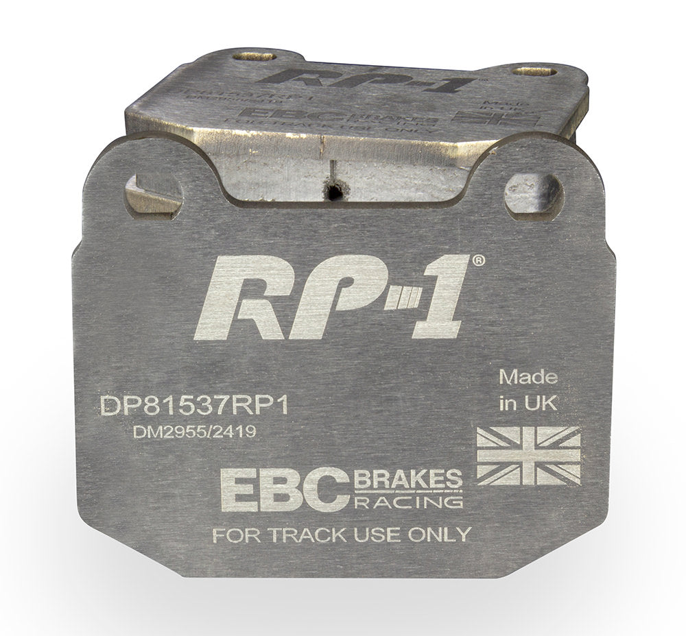 DP81537RP1 Pastillas de freno de competición RP-1 Racing EBC Brakes para MASERATI Ghibli AM336 Quattroporte AM337 MG ZT Nissan Skyline R33 Stagea C34 350Z Rover 75 Subaru BRZ Impreza Impreza RB320 WRX STi Toyota GT86 Infiniti G35 MASERATI Ghibli