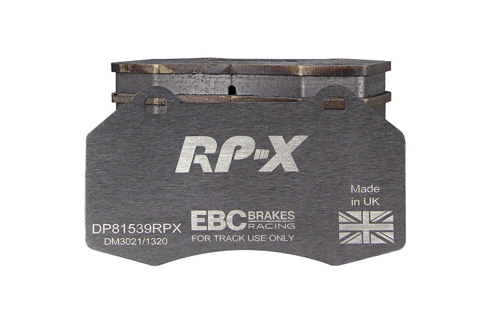DP81539RPX Pastillas de freno de competición RP-X Racing EBC Brakes para Alpine A110 A110 S Chevrolet HHR Opel Corsa D OPC Corsa E OPC Renault Clio Mk3 Megane Coupe Mk3 VAUXHALL Corsa D VXR Corsa E VXR Chevrolet Cobalt HHR A110 R Clio Mk3 RS Megane
