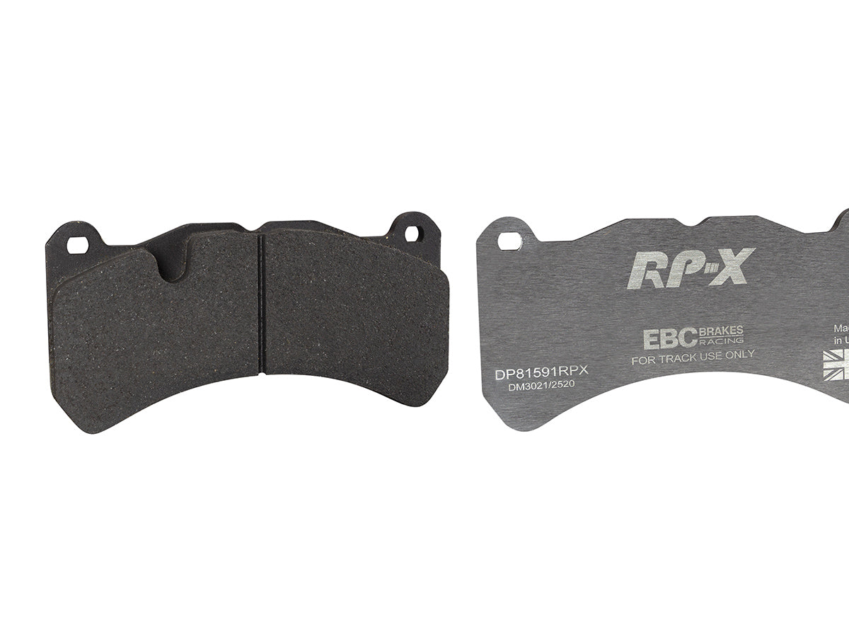 Pastillas de freno de competición DP81591RPX RP-X Racing EBC Brakes para Alfa Romeo Giulia 952 Lexus MASERATI Ghibli M157 GranCabrio GranTurismo Quattroporte M139 Quattroporte M156 Mercedes-Benz CLK C209 CLK55 AMG CLK C209 CLK63 AMG CLK C209 CLK DTM