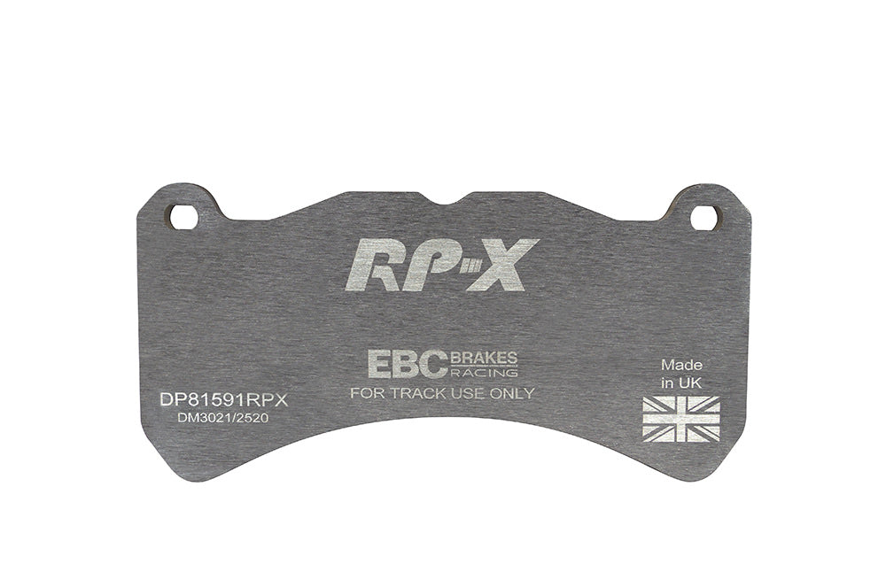 Pastillas de freno de competición DP81591RPX RP-X Racing EBC Brakes para Alfa Romeo Giulia 952 Lexus MASERATI Ghibli M157 GranCabrio GranTurismo Quattroporte M139 Quattroporte M156 Mercedes-Benz CLK C209 CLK55 AMG CLK C209 CLK63 AMG CLK C209 CLK DTM