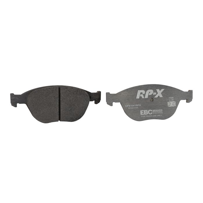 Pastillas de freno de competición DP81641RPX RP-X Racing EBC para Ford Fiesta Mk6, Focus Mk1, Fiesta Mk6 ST150, Focus Mk1 ST170