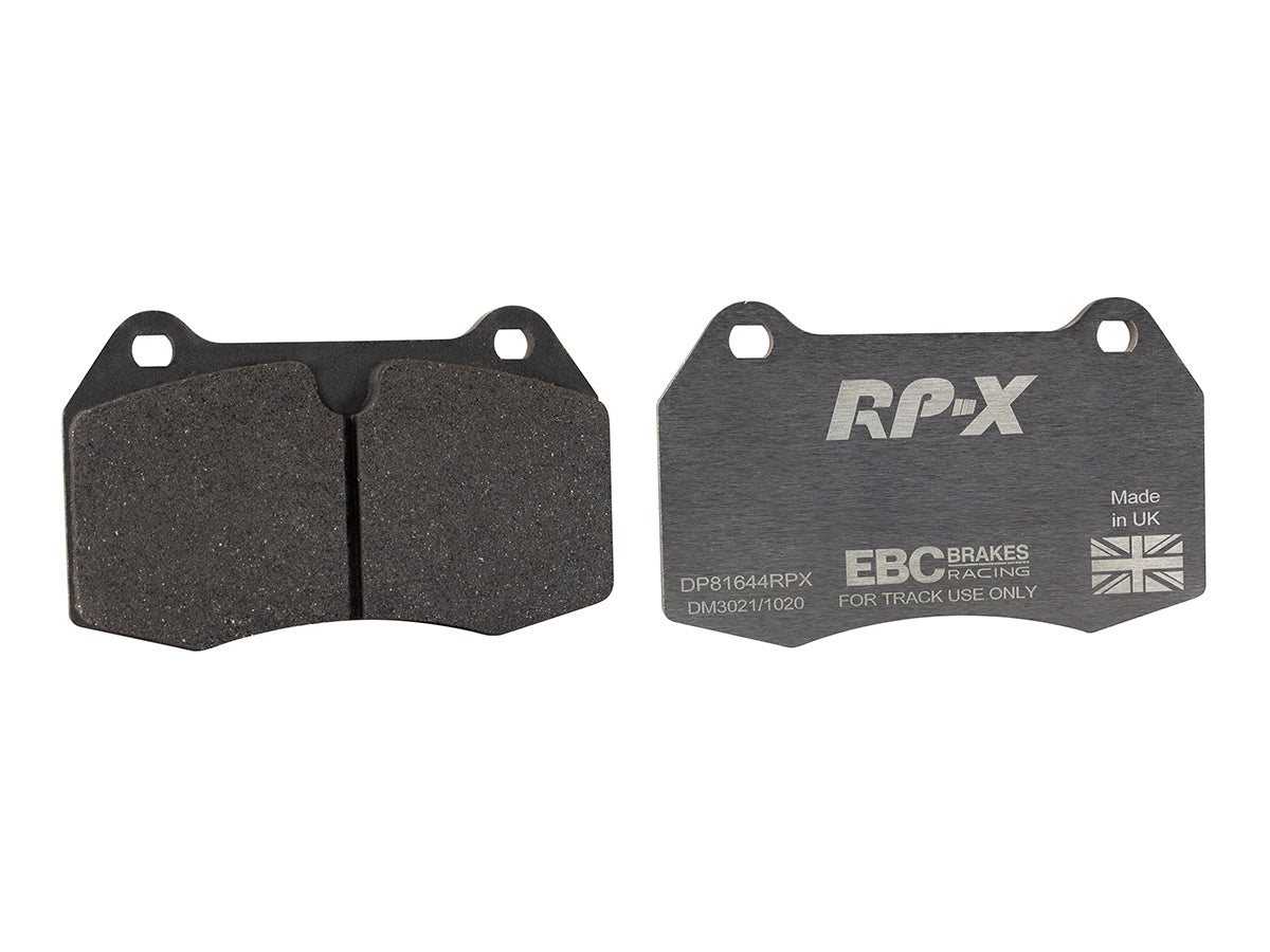 DP81644RPX Pastillas de freno Racing RP-X Racing EBC Brakes para Honda Nissan Stagea C34 350Z Infiniti G35 Nissan Sentra 350Z Civic 8th Gen FD2 Type-R Skyline V35 Integra TypeR No UK DC5 Sentra SE-R Spec V