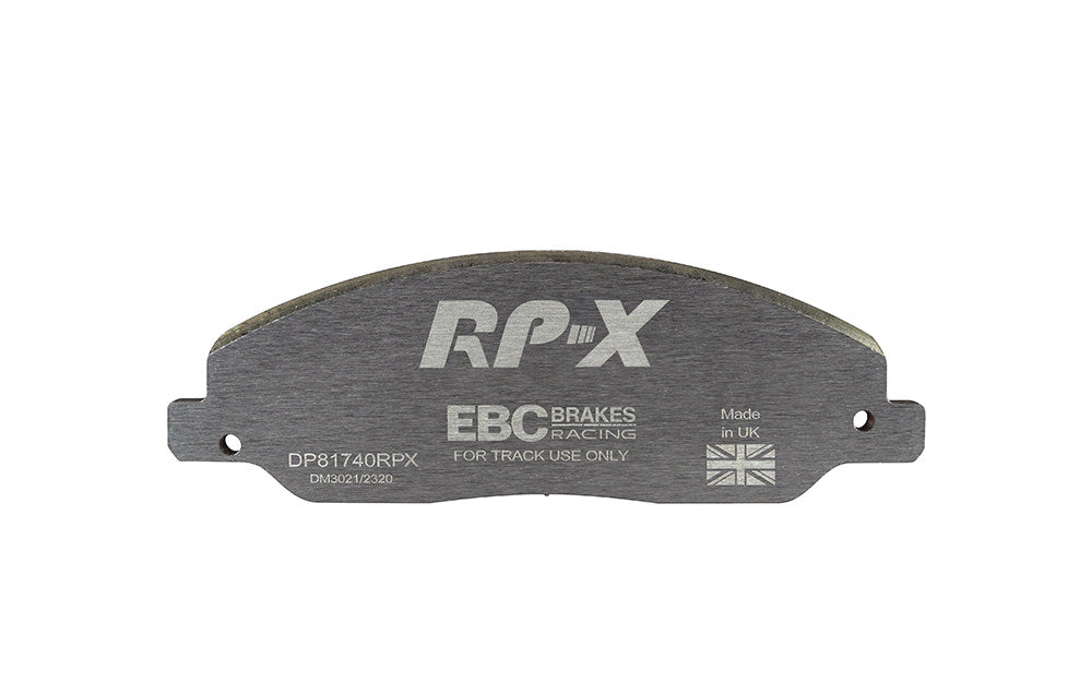 DP81740RPX Pastillas de freno de competición RP-X Racing EBC Brakes para Ford Mustang 5th Generation Mustang 5th Generation Performance Package Ford Mustang 5th Gen Mustang 5th Generation GT Mustang 5th Gen GT
