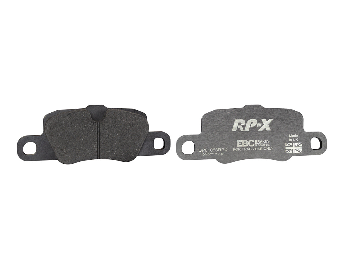 DP81858RPX Pastillas de freno Racing RP-X Racing EBC Brakes para Porsche 911 991 Panamera 970 Porsche 911 991 911 991 Carrera S 911 991 Carrera 4S 911 991 Carrera 4S Targa 911 991 Carrera GTS 911 991 Carrera GTS Targa 911 991 Carrera 4 GTS 911 991/2
