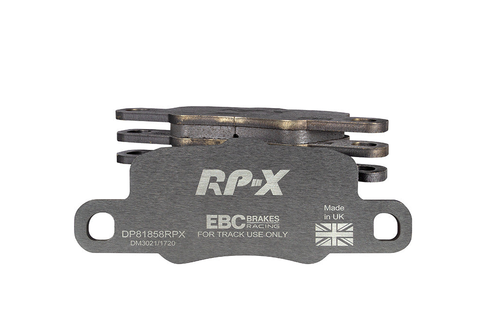 DP81858RPX Pastillas de freno Racing RP-X Racing EBC Brakes para Porsche 911 991 Panamera 970 Porsche 911 991 911 991 Carrera S 911 991 Carrera 4S 911 991 Carrera 4S Targa 911 991 Carrera GTS 911 991 Carrera GTS Targa 911 991 Carrera 4 GTS 911 991/2