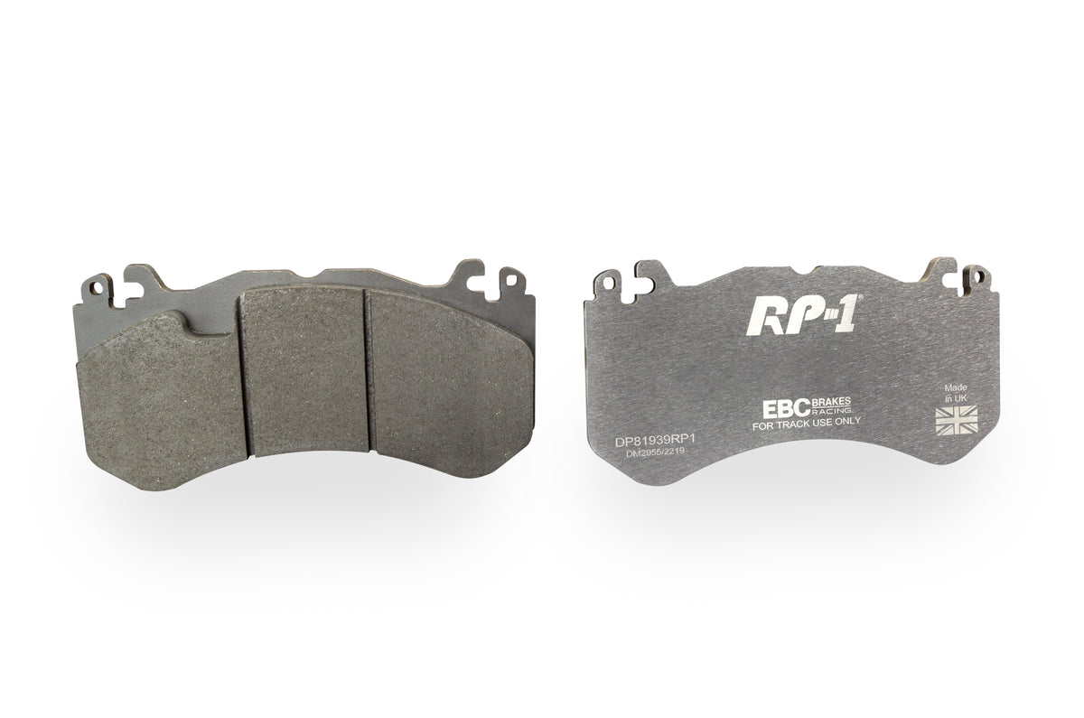 DP81939RP1 Pastillas de freno de competición RP-1 Racing EBC Brakes para Audi RS6 C6 RS6 C7 RS7 4G8 MASERATI Quattroporte M156 Mercedes-Benz AMG GT R AMG GT S AMG GT C Roadster AMG GT 4 Door Coupe 43 AMG 4Matic AMG GT 4 Door Coupe 53 AMG 4Matic AMG