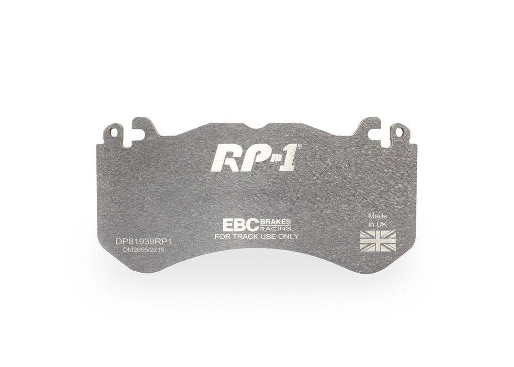 DP81939RP1 Pastillas de freno de competición RP-1 Racing EBC Brakes para Audi RS6 C6 RS6 C7 RS7 4G8 MASERATI Quattroporte M156 Mercedes-Benz AMG GT R AMG GT S AMG GT C Roadster AMG GT 4 Door Coupe 43 AMG 4Matic AMG GT 4 Door Coupe 53 AMG 4Matic AMG