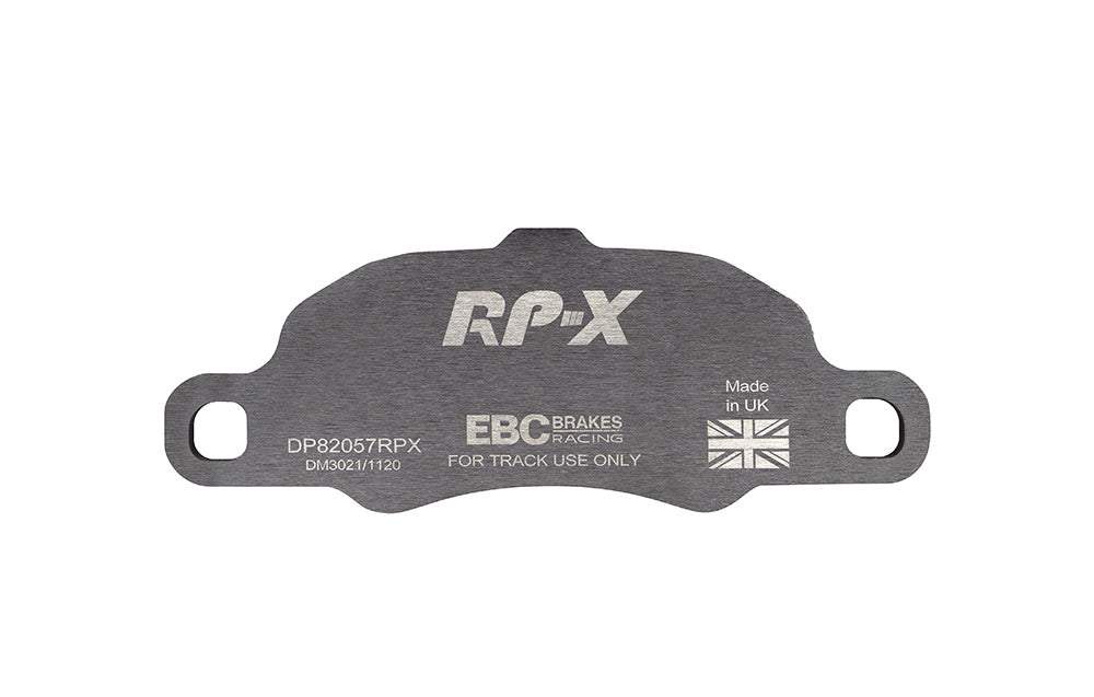 DP82057RPX Pastillas de freno de competición RP-X Racing EBC Brakes para Porsche 911 991 Boxster 981 Boxster Spyder 981 Boxster 718 Cayman 981 Cayman 718 Porsche 911 997 911 991 Boxster Boxster S Boxster 718 Cayman Cayman 718 911 997 Carrera 911 997