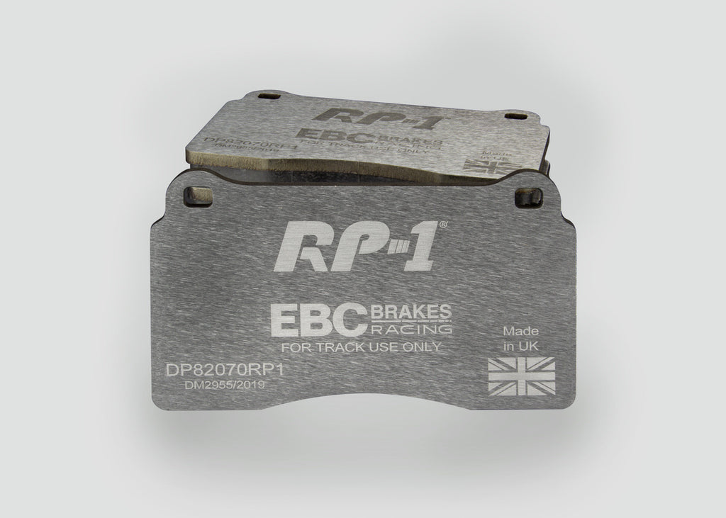 Pastillas de freno de competición DP82070RP1 RP-1 Racing EBC Brakes para AC MK VI Aston Martin DB9 Vantage Audi RS3 8P TTRS quattro 8J TTRS quattro Plus 8J BMW ALPINA B10 E39 CUPRA Leon FERRARI 612 Renault Seat Leon 5F Chevrolet Camaro 5th Gen