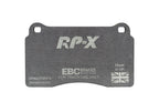 Pastillas de freno de competición DP82070RPX RP-X Racing EBC Brakes para AC MK VI Aston Martin DB9 Vantage Audi RS3 8P TTRS quattro 8J TTRS quattro Plus 8J BMW ALPINA B10 E39 CUPRA Leon FERRARI 612 Renault Seat Leon 5F Chevrolet Camaro 5th Gen