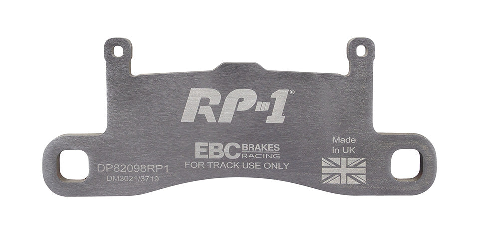 DP82098RP1 Pastillas de freno de competición RP-1 Racing EBC Brakes para Porsche 911 991 Boxster Spyder 981 Porsche 911 991 911 991 Carrera 911 991 Carrera 4 911 991 Carrera 4 Targa 911 991/2 Carrera 911 991/2 Carrera 4 911 991/2 Carrera 4 Targa 911