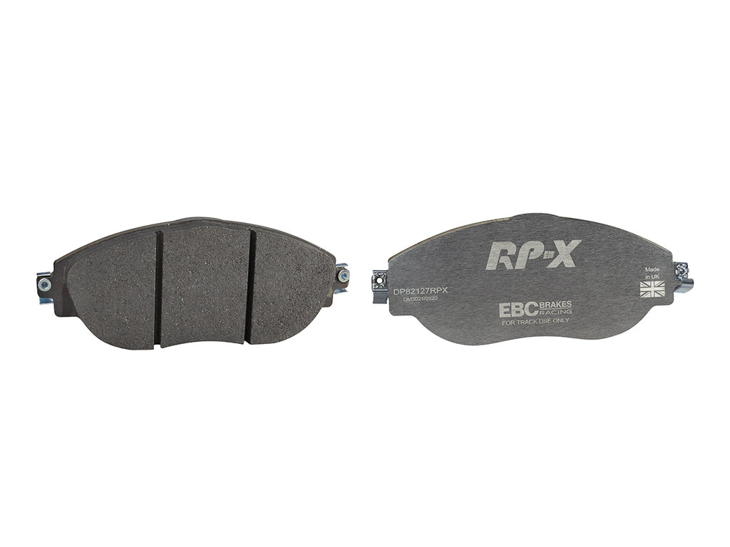 DP82127RPX Pastillas de freno de competición RP-X Racing EBC Brakes para Audi A3 8Y A3 quattro 8Y S3 8V S3 8Y TT 8S TT quattro 8S TTS quattro 8S CUPRA Formentor Leon Seat Leon 5F Leon 5F Cupra Skoda Octavia 5E Octavia 5E 4x4 Octavia 5E RS Octavia 5E