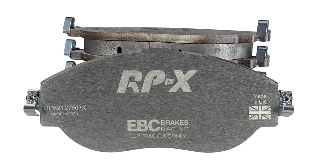 DP82127RPX Pastillas de freno de competición RP-X Racing EBC Brakes para Audi A3 8Y A3 quattro 8Y S3 8V S3 8Y TT 8S TT quattro 8S TTS quattro 8S CUPRA Formentor Leon Seat Leon 5F Leon 5F Cupra Skoda Octavia 5E Octavia 5E 4x4 Octavia 5E RS Octavia 5E