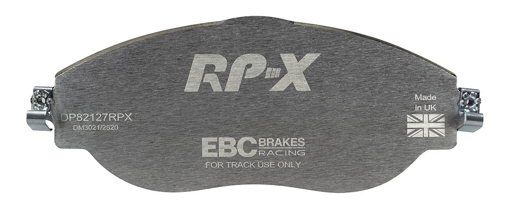 DP82127RPX Pastillas de freno de competición RP-X Racing EBC Brakes para Audi A3 8Y A3 quattro 8Y S3 8V S3 8Y TT 8S TT quattro 8S TTS quattro 8S CUPRA Formentor Leon Seat Leon 5F Leon 5F Cupra Skoda Octavia 5E Octavia 5E 4x4 Octavia 5E RS Octavia 5E