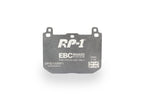 DP82130RP1 Pastillas de freno de competición RP-1 Racing EBC Brakes para BMW Serie 1 F20 114 Serie 1 F20 116 Serie 1 F20 118 Serie 1 F20 120 Serie 1 F20 125 Serie 1 F20 M135 Serie 1 F20 M140 Serie 1 xDrive F20 118 Serie 1 xDrive F20 120 Serie 1