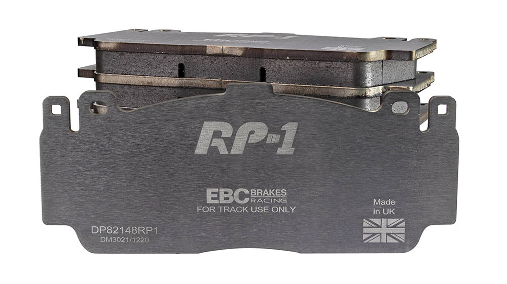 DP82148RP1 Pastillas de freno de competición RP-1 Racing EBC Brakes para BMW M2 Competition F87 M2 CS F87 M3 F80 M3 Competition F80 M3 CS F80 M4 F82 M4 Competition F82 M4 CS F82 M5 F10 M6 F12 M6 F13 M6 Gran Coupe F06 BMW M2 Competition M2 CS M5 F10