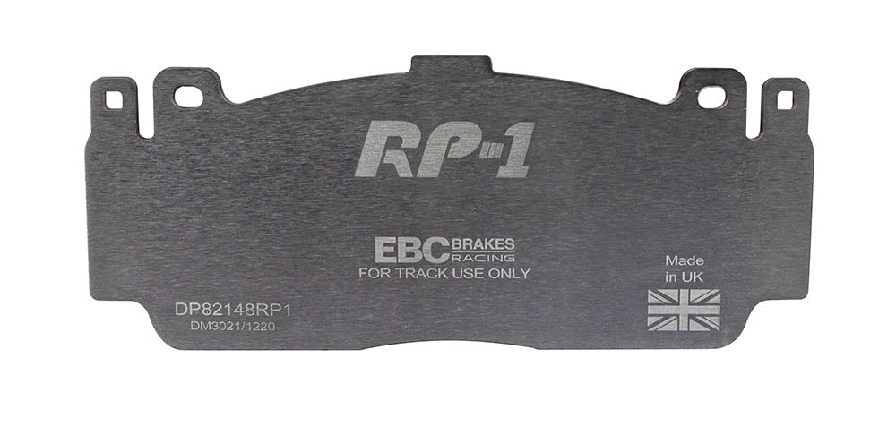DP82148RP1 Pastillas de freno de competición RP-1 Racing EBC Brakes para BMW M2 Competition F87 M2 CS F87 M3 F80 M3 Competition F80 M3 CS F80 M4 F82 M4 Competition F82 M4 CS F82 M5 F10 M6 F12 M6 F13 M6 Gran Coupe F06 BMW M2 Competition M2 CS M5 F10
