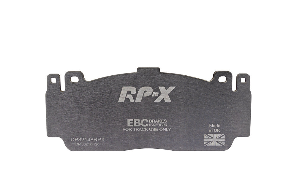 DP82148RPX Pastillas de freno de competición RP-X Racing EBC Brakes para BMW M2 Competition F87 M2 CS F87 M3 F80 M3 Competition F80 M3 CS F80 M4 F82 M4 Competition F82 M4 CS F82 M5 F10 M6 F12 M6 F13 M6 Gran Coupe F06 BMW M2 Competition M2 CS M5 F10