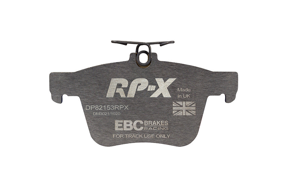 DP82153RPX Pastillas de freno de competición RP-X Racing EBC Brakes para Volkswagen Arteon Arteon Shooting Brake Volkswagen Arteon Golf R Mk7 GTi Mk7 Tiguan Arteon eHybrid Arteon 4motion Arteon Shooting Brake eHybrid Golf Mk7 GTi Clubsport Golf Mk7