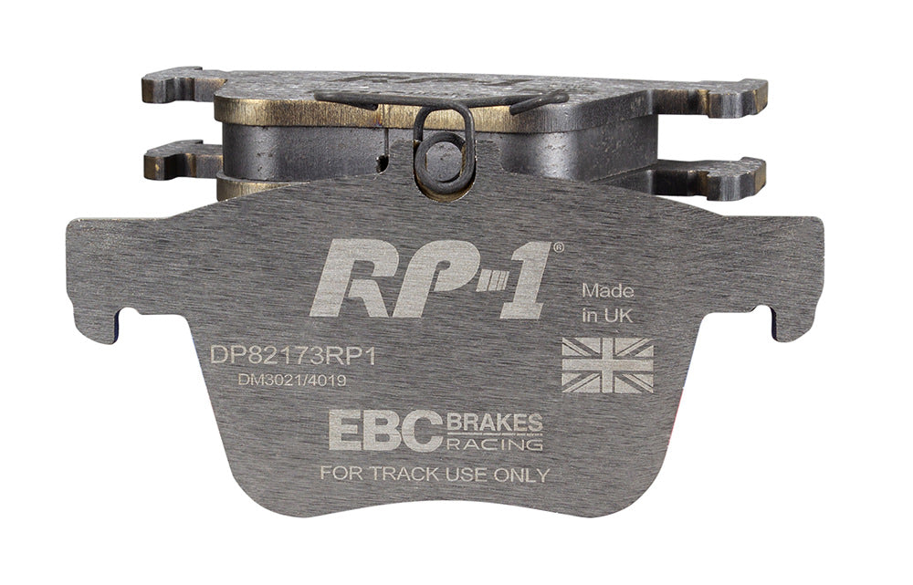 DP82173RP1 Pastillas de freno de competición RP-1 Racing EBC Brakes para Audi S3 8V TT 8S TT quattro 8S TTS quattro 8S Seat Leon 5F Skoda Superb 3V Superb 3V PHEV Volkswagen Golf Mk7 Passat B8 Passat Alltrack 3G Audi S3 Leon 5F Cupra Leon 5F Cupra R