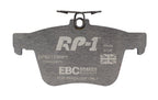 DP82173RP1 Pastillas de freno de competición RP-1 Racing EBC Brakes para Audi S3 8V TT 8S TT quattro 8S TTS quattro 8S Seat Leon 5F Skoda Superb 3V Superb 3V PHEV Volkswagen Golf Mk7 Passat B8 Passat Alltrack 3G Audi S3 Leon 5F Cupra Leon 5F Cupra R