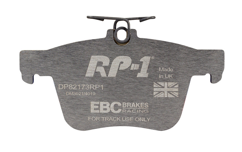 DP82173RP1 Pastillas de freno de competición RP-1 Racing EBC Brakes para Audi S3 8V TT 8S TT quattro 8S TTS quattro 8S Seat Leon 5F Skoda Superb 3V Superb 3V PHEV Volkswagen Golf Mk7 Passat B8 Passat Alltrack 3G Audi S3 Leon 5F Cupra Leon 5F Cupra R