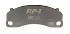DP82206RP1 Pastillas de freno de competición RP-1 Racing EBC Brakes para Porsche 911 991 Cayman 981 Porsche 911 991 911 991/2 Boxster 718 Cayman 718 911 991 GT3 911 991/2 Carrera S 911 991/2 Carrera 4S 911 991/2 Carrera GTS 911 991/2 GT3 911 991/2