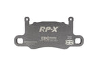 DP82307RPX Pastillas de freno de competición RP-X Racing EBC Brakes para Porsche 718 Spyder 982 Boxster 718 Cayman 718 Porsche 911 991/2 Boxster 718 Cayman 718 911 991/2 Carrera 911 991/2 Carrera 4 911 991/2 Carrera 4 Targa 911 991/2 Carrera 4 GTS