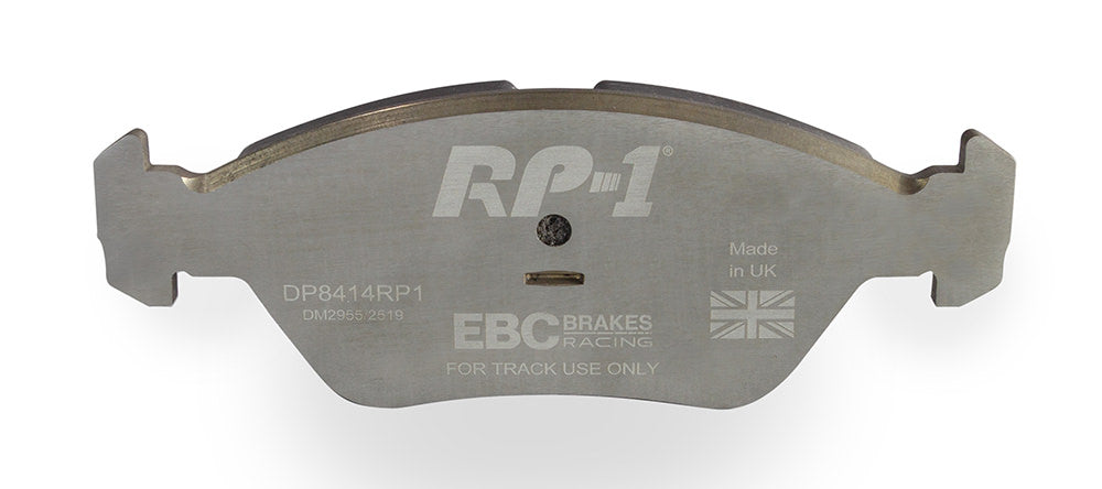 DP8414RP1 Pastillas de freno Racing RP-1 Racing EBC Brakes para BMW Serie 5 E28 518 Serie 5 E28 520 Serie 5 E28 524 Serie 5 E28 525 Serie 5 E28 528 Serie 5 E28 535 Serie 6 E24 628 Serie 6 E24 635 M3 E30 BMW ALPINA B6 E21 B6 E30 FERRARI 328 Mondial